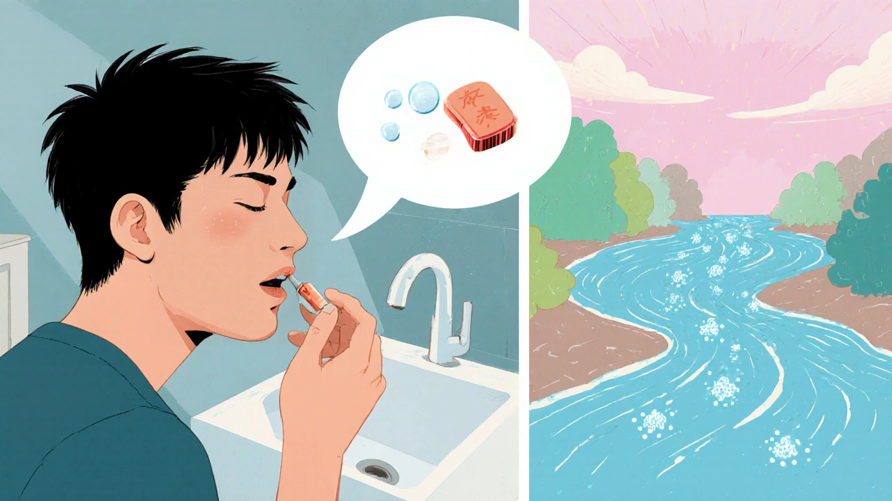 Ibuprofen in Waterways: How This Common Painkiller Harms the Environment