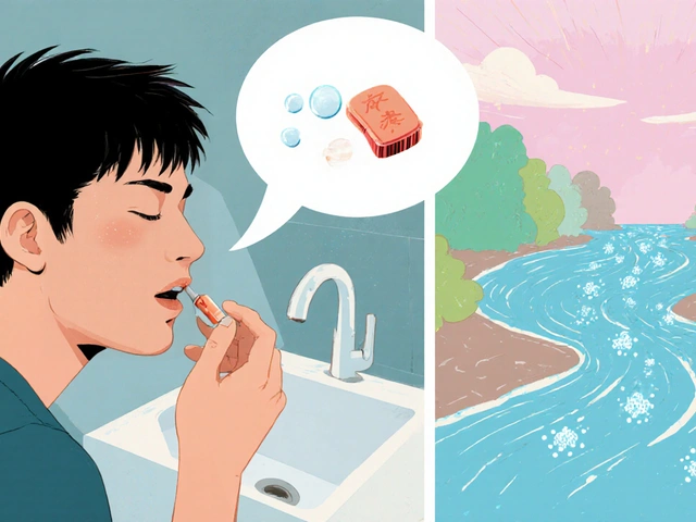 Ibuprofen in Waterways: How This Common Painkiller Harms the Environment