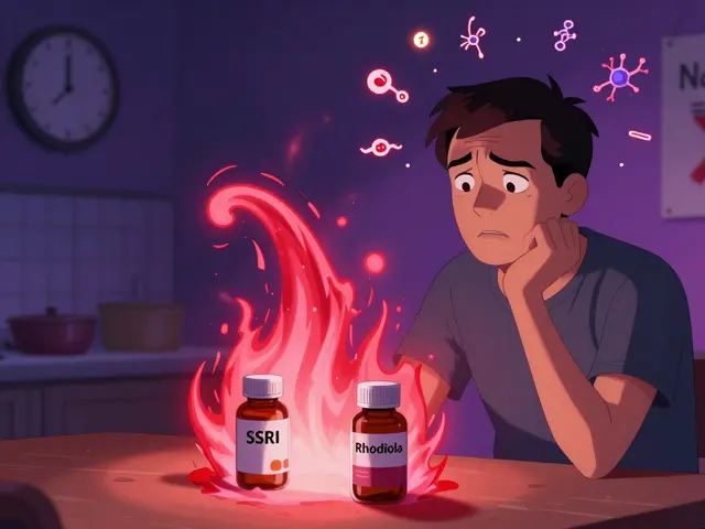 Rhodiola and Antidepressants: What You Need to Know About Serotonin Risks