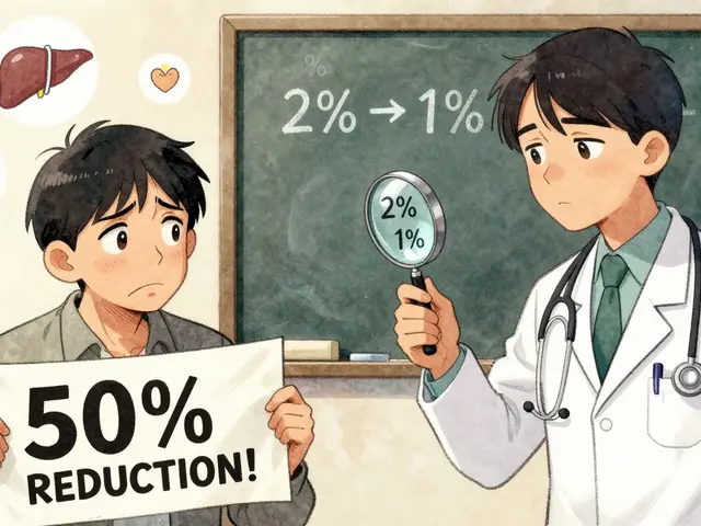Absolute Risk vs Relative Risk in Drug Side Effects: How to Read the Numbers