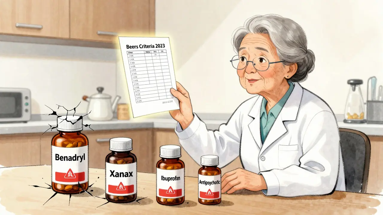 Beers Criteria: Potentially Inappropriate Drugs in Older Adults