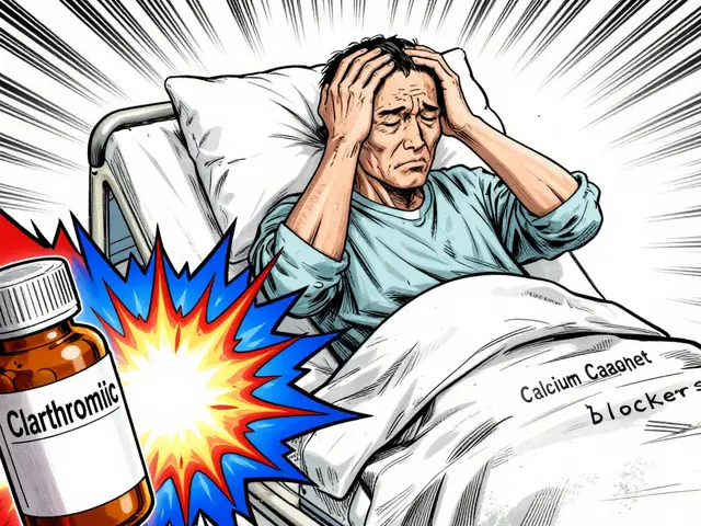 Clarithromycin and Calcium Channel Blockers: Hypotension Risk from Interactions